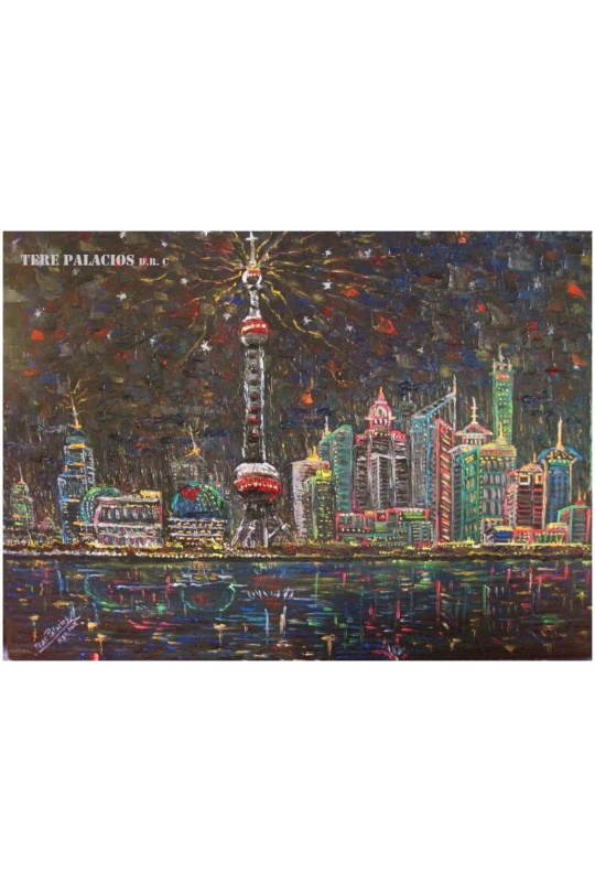 Luces en Shangai (de la serie Asia)